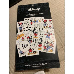 Disney 288 pieces Sticker book Erin Condren Happy Planner NEW Retired